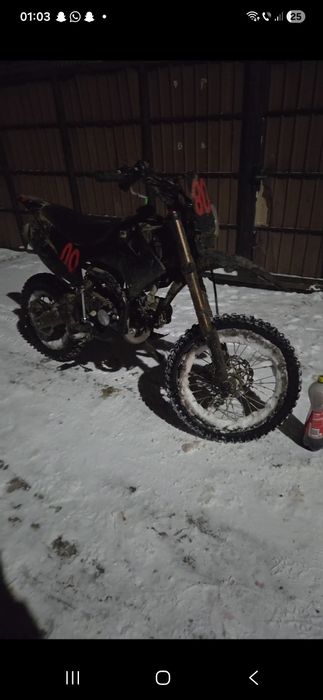 Vând sau schimb moto cros 125 4t