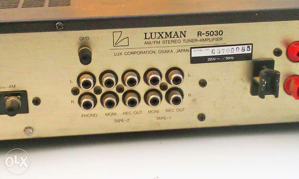 luxman R-5030 .Grundig V7200