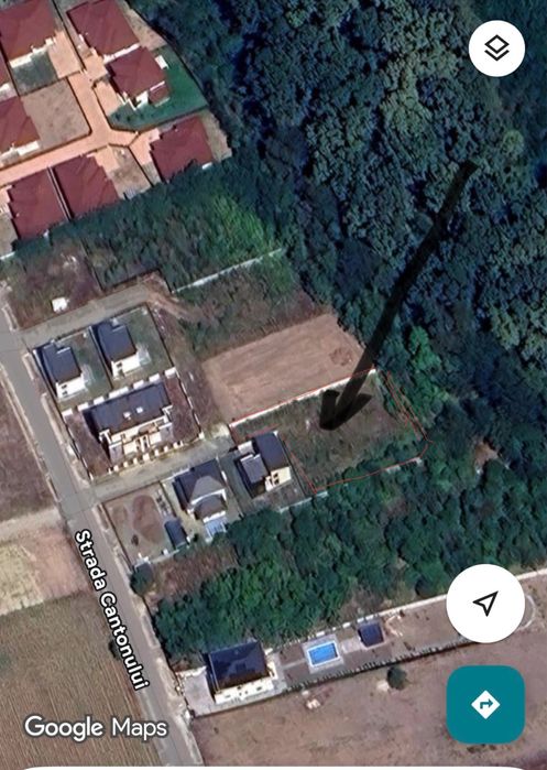 Teren la padure Corbeanca 1244 mp