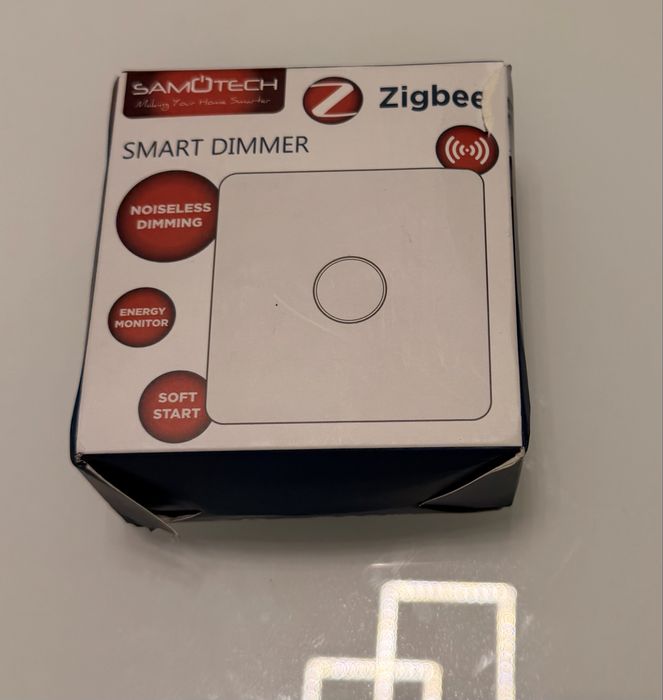SAMÜTECH SM323 –Смарт димер Zigbee безшумно димиране,измерване енергия