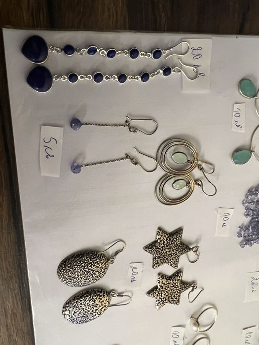 Гердани в различни цветове от камънии,