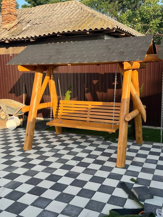 Leagan rustic/ balansoar gradina