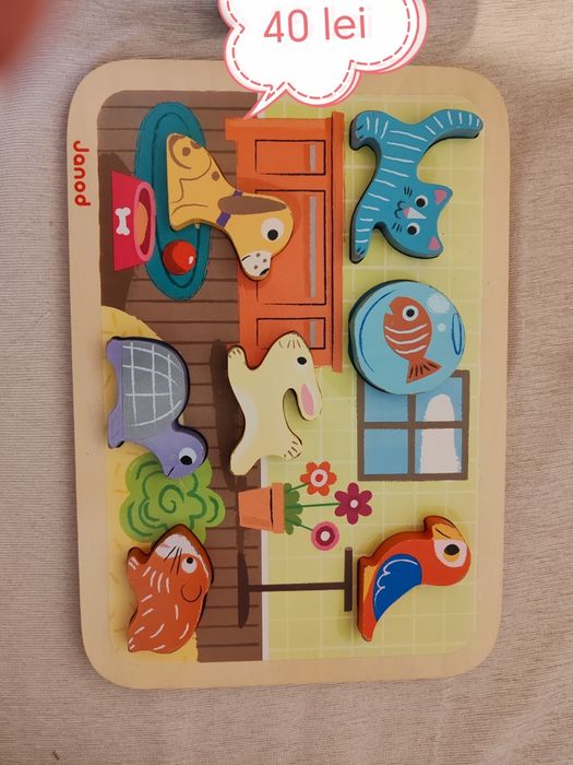 Puzzle bebe 1-3 ani