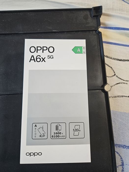Oppo A6x 5G. Чисто нов с две години гаранция