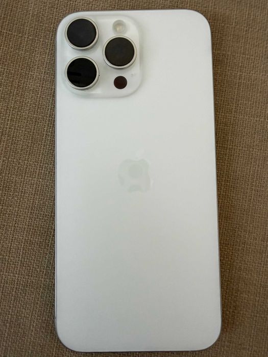 iPhone 16 Pro Max, бял, 256GB eSim