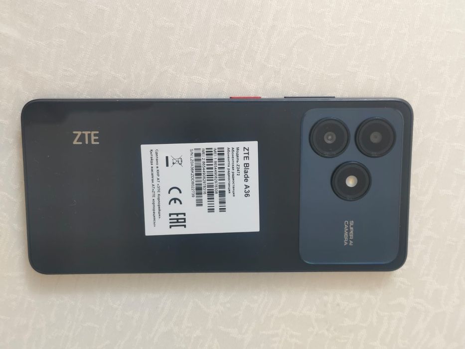 Срочно продам новый ZTE A36