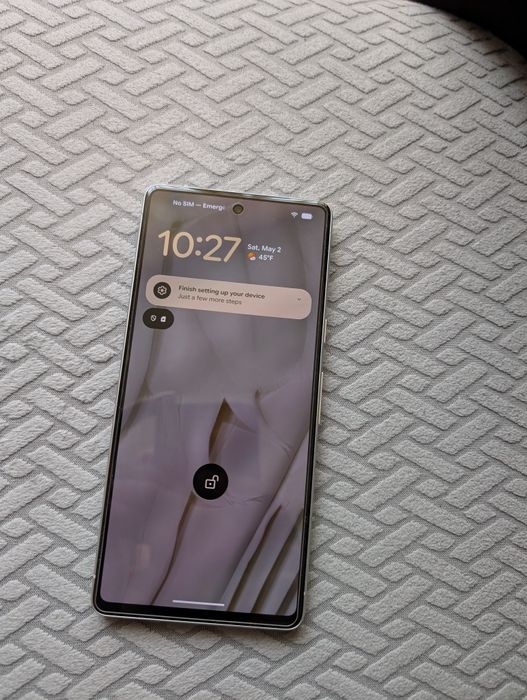 Google Pixel 7 128 gb White + Zagg case