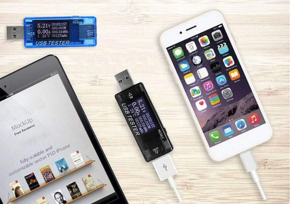 Tester USB 8 in 1 detector voltmetru/ampermetru
