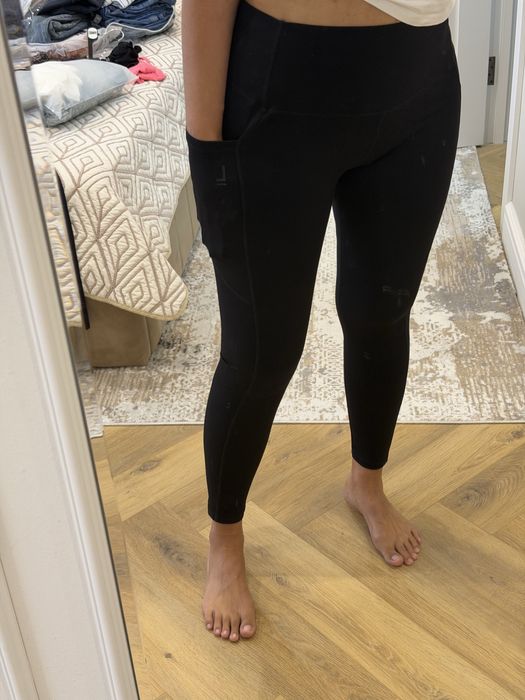 Лосины леггенцы черные