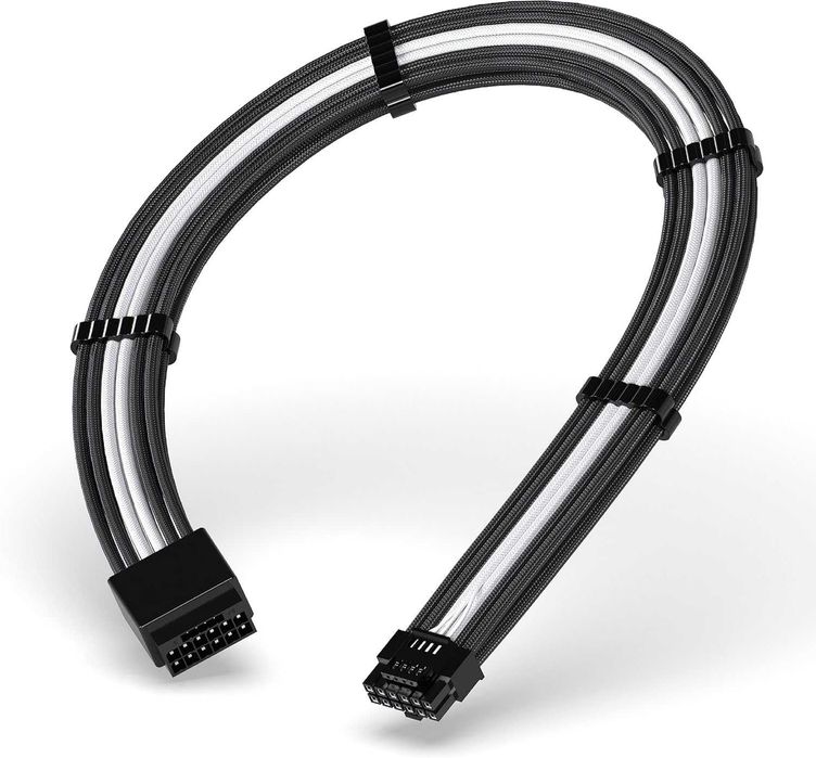 Cablu extensie EZDIY-FAB cu 16 pini (12+4) 12VHPWR PCIe 5.0 GPU