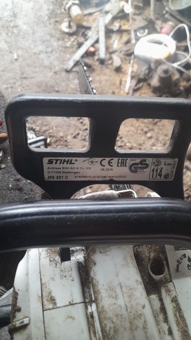 Drujba Stihl MS 201 C de mana , de dulgherie