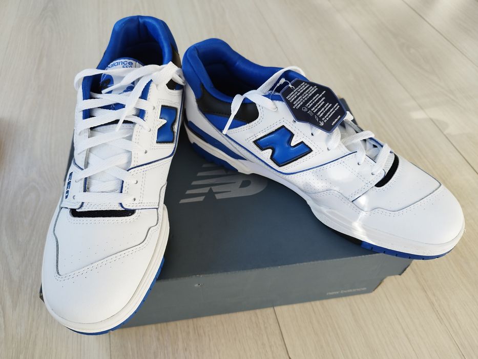 Мъжки маратонки New balance 550 trainers in white and blue