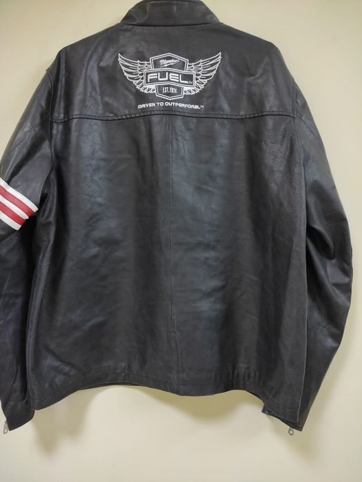 Geaca piele Milwaukee XL