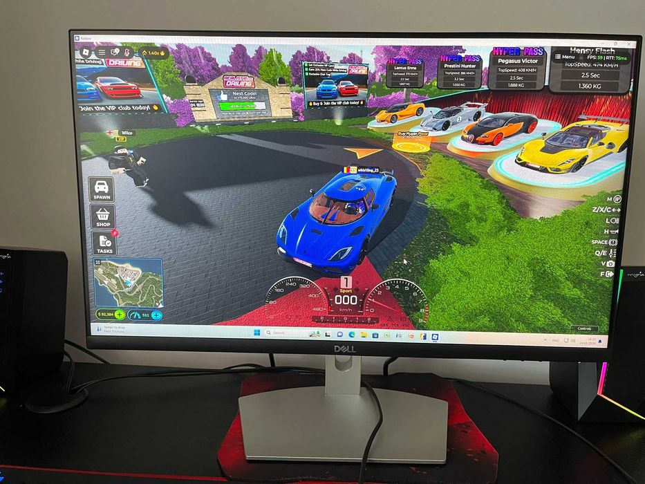 Monitor LED Dell S2421HN Connected to NVIDIA GeForce GTX1650