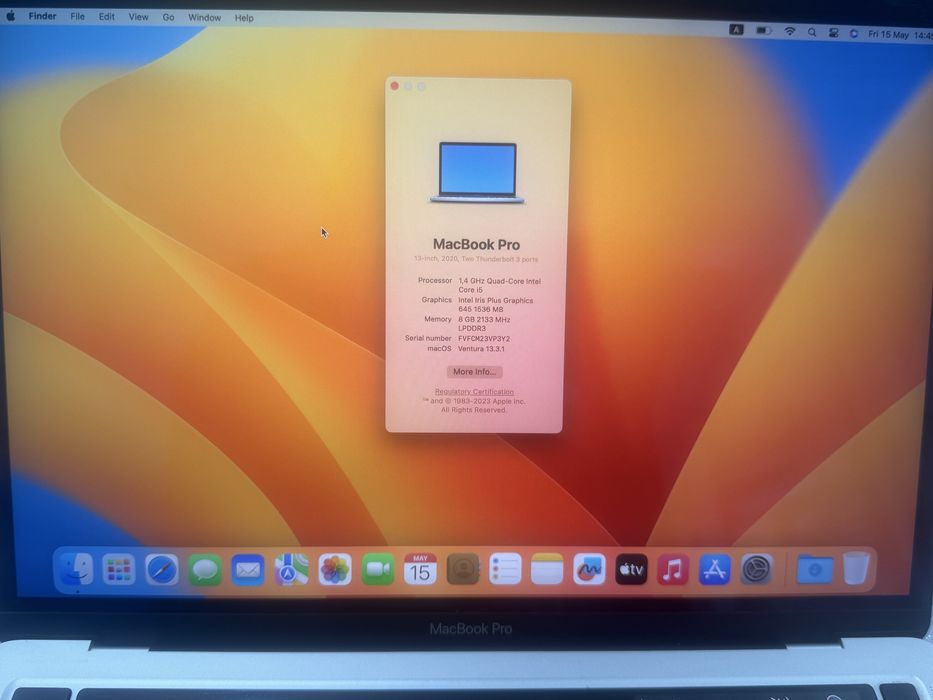 Macbook pro 2020