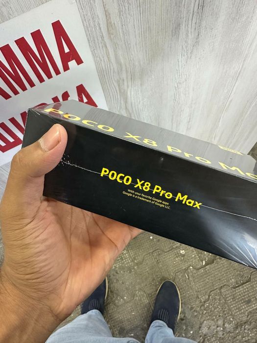 Poco x8 pro max 12gb 256tali