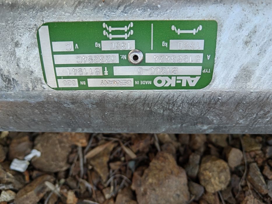 Punți noi Alko 1350 kg