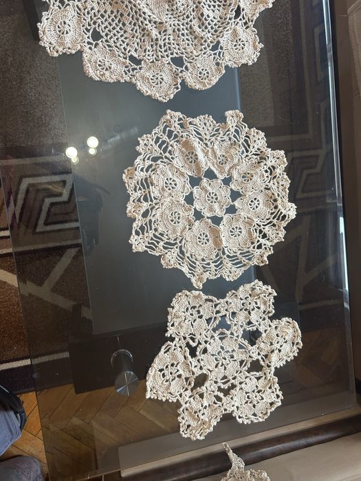 Изящество ръчно плетиво за декорация