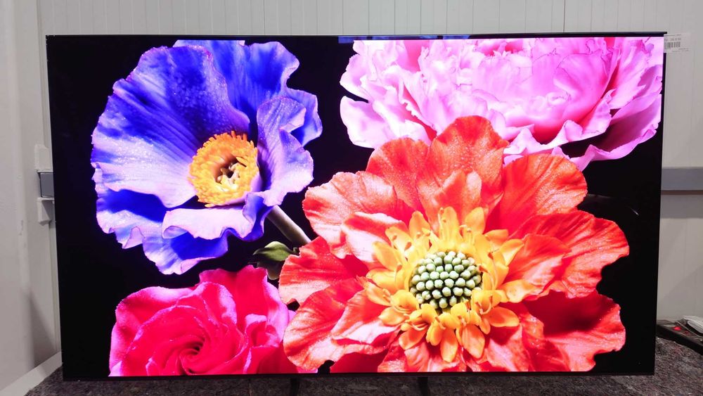 Televizor Smart SAMSUNG OLED QE65S92C 163 cm 4K 144Hz Urme Frecare Ecran Poze Reale QD-OLED WiFi Garantie Reselecto