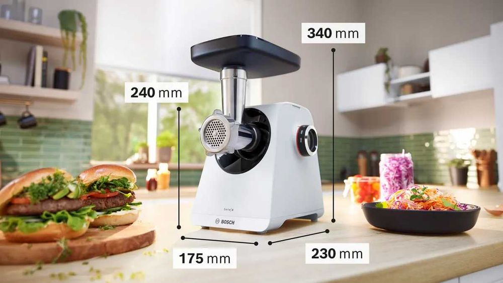Месомелачка Bosch MultiPower MFWS420W Серия 4