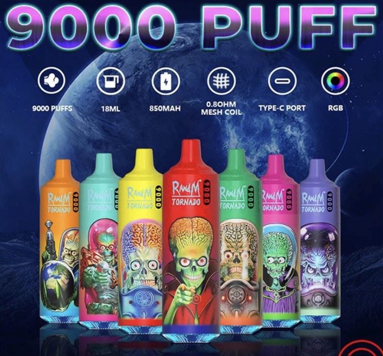 Vape tornado 9000puffs arome New