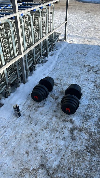 гантел 16кг бреуы