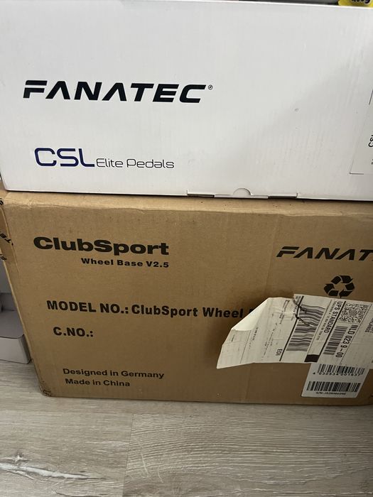 Сет Fanatec Club Sport V2.5