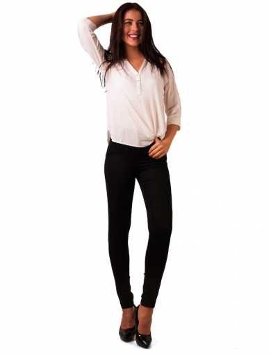 Blugi negri talie inalta Noi cu eticheta TRANSPORT GRATUIT