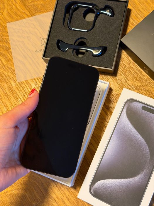 iPhone 15 Pro Blue Titanium