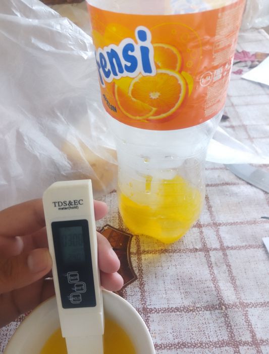 TDS&EC va termometr Suv sifatini ko'rsatuvchi qurilma