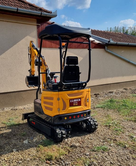 Miniexcavator Lubeck W 155 Nou Garantie 2 ani