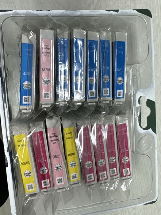 Epson цветные картриджи