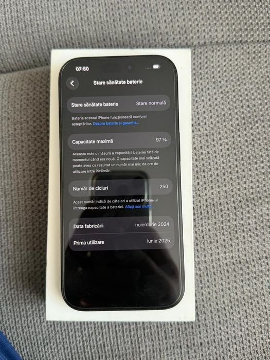 IPHONE 16 PRO 128 gb 97 %