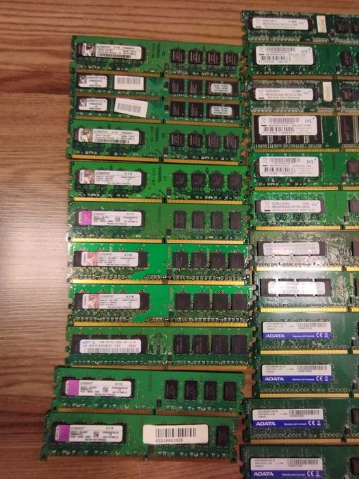 RAM памет 2gb 1gb 512mb DDR2