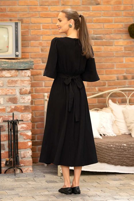 Rochie midi Iiana neagra marimea M