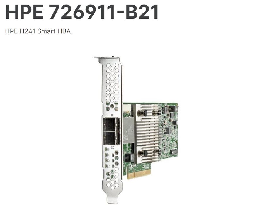 HP HPE H241 Smart HBA Controller 726911-B21