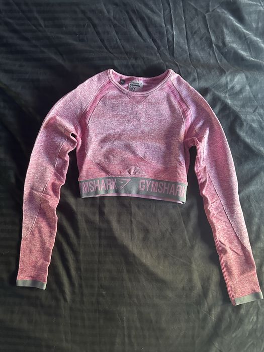 Gymshark set - bluza cu maneca lunga + colanti
