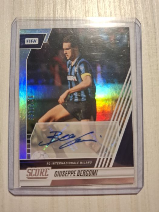 Cartonase scpre fifa 2022-23 Giuseppe bergomi signature 172/199