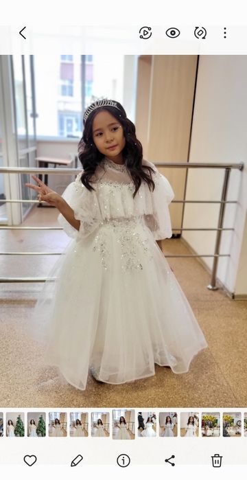 Продам платье размер 6-7-8 лет