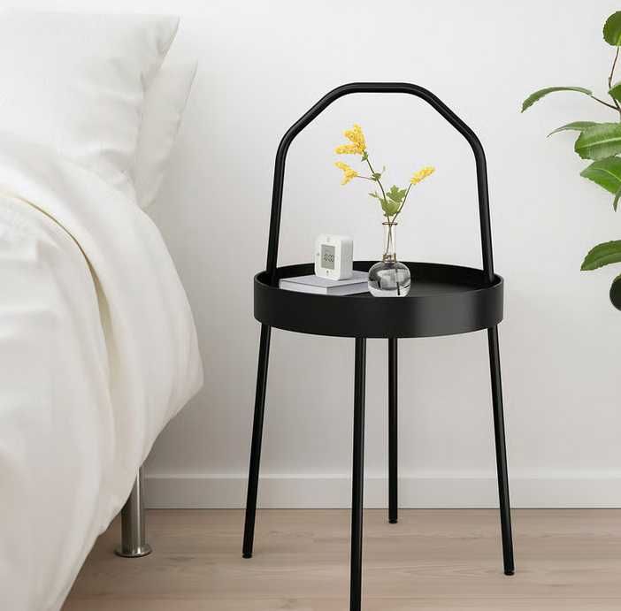 Set 2 masute IKEA BURVIK - Negre - Pret pachet