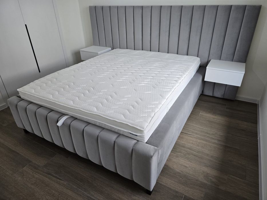 Paturi tapițate la comandă – Calitate Premium + Spațiu de depozitare