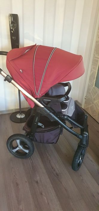 Количка 2в1 Husky Baby design зимно чувалче и ръкавица за дръжката