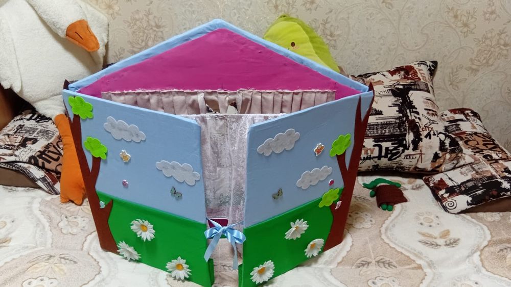 Продаётся ширма ручной работы для кукольного театра