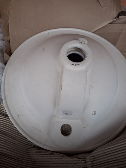Lavoar rotund Cersanit 50 cm ingropat