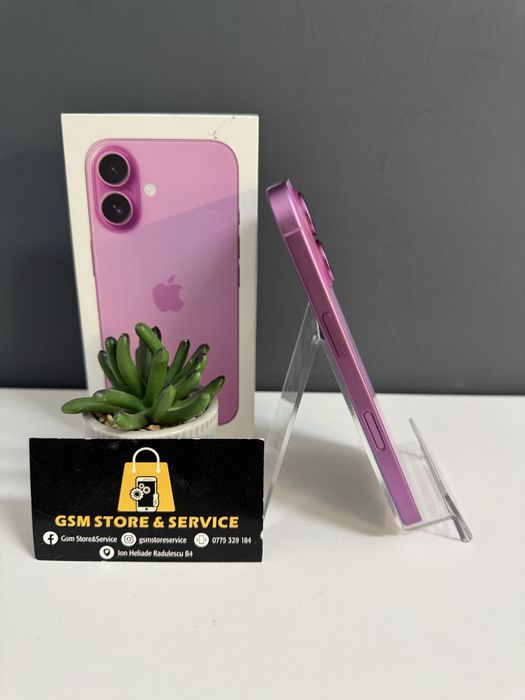 Iphone 16 Pink 128Gb Baterie 100% 2 Ani Garantie Gsm Store&Service