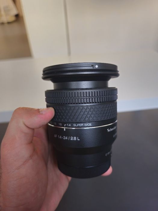 Samyang 14-24mm f2.8 L, garantie f64, nefolosit