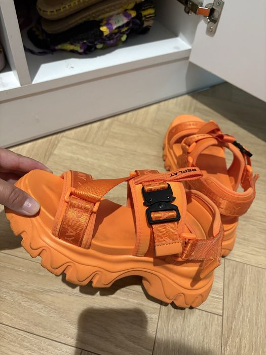 Оранжеви Сандали Replay GWSA6 - оригинални