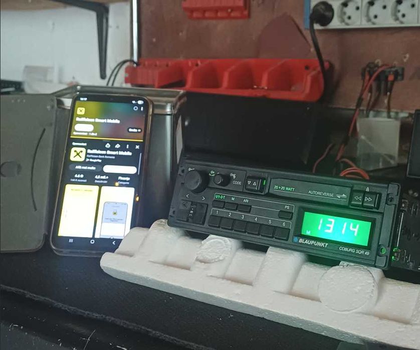 radio casetofon auto cu bluetooth pe am