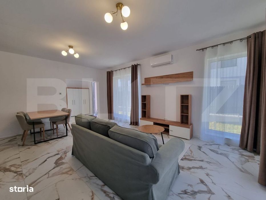 Prima inchiriere! Duplex modern, pet friendly, 2 parcari, zona linisti