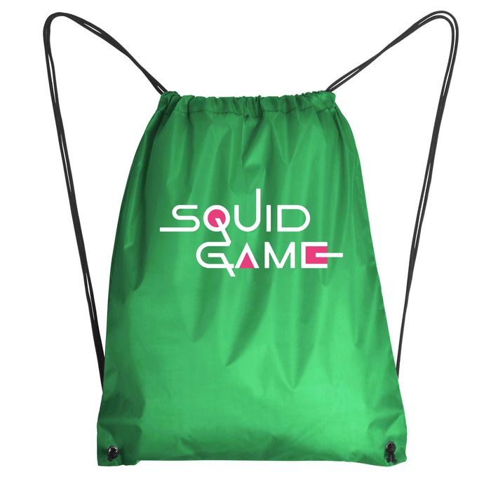 NEW! SQUID GAME раници / мешки - 6 ЦВЯТА. Поръчай с дизайн по избор!